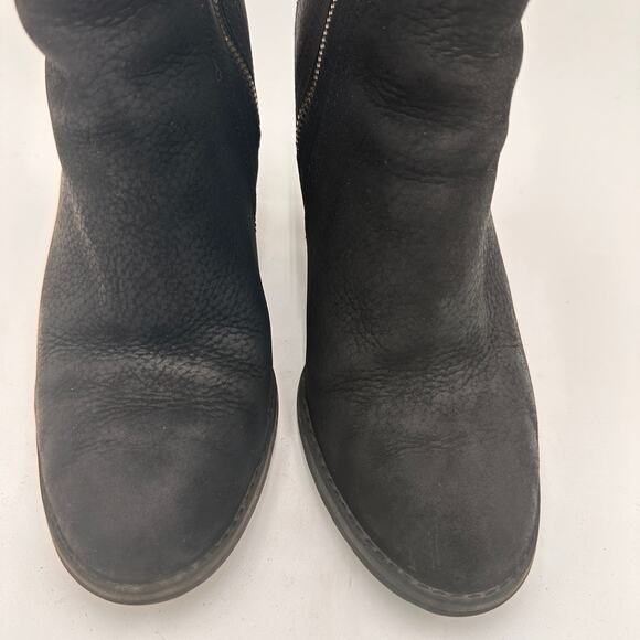 Timberland Black Earthkeepers Stratham Suede Leather Booties Size 9 - Picture 8 of 10